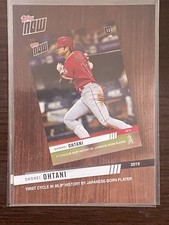 2020 Topps - Topps Now 2019 Review Shohei Ohtani #TNR-5