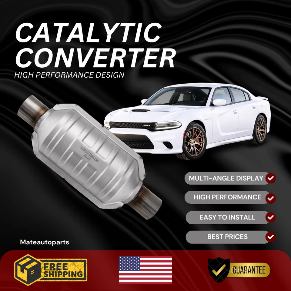Convertidor Catalítico Para Todos Dodge Charger 2.25" Alta Calidad Mejores Materiales Foto 2 de 4
