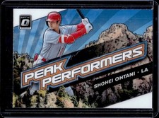 2019 Panini Donruss Optic Shohei Ohtani Peak Performers #PP-1 Angels