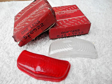 Lucas Gläser NOS rot L569 & 526522 klar 54570739 Beiwagen BSA Norton Triumph