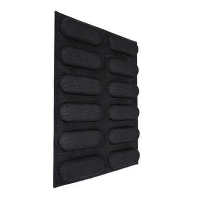 Leichte Silikon Brotform für mühelose Handhabung und Lagerung 30x40x3cm