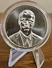 CHARLIE KIRK MEMORIAL 1993-2025  1 oz .999 fine silver BU Round Coin