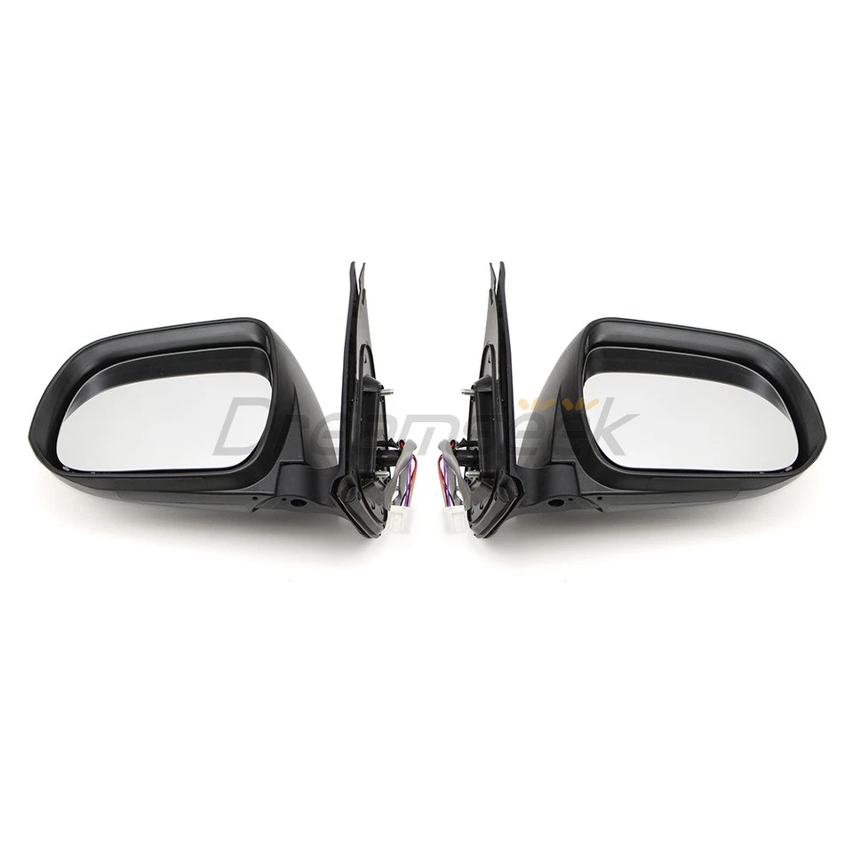 Par de espejos retrovisores laterales para Toyota Hilux Vigo 2012-2014 con intermitente 5 pines Foto 4 de 4