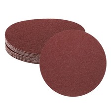 25pcs 8" PSA Sanding Discs 40 Grits Aluminum Oxide Sandpapers Self Adhesive