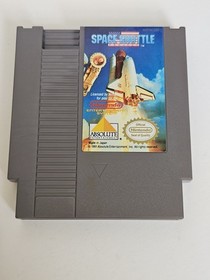Space Shuttle Project Nintendo NES Box, Game, Foam, Sleeve + Protector - Tested 