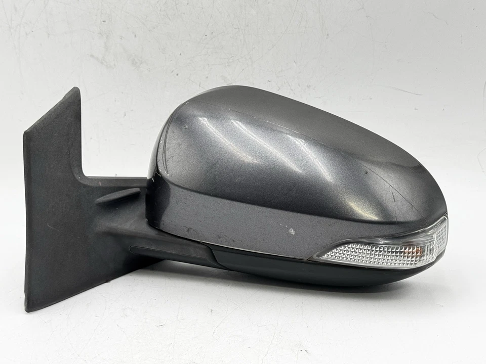 Espejo retrovisor eléctrico negro con visión lateral izquierda para conductor Toyota Prius 2012-2015 OEM Foto 4 de 4