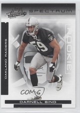 2006 Playoff Absolute Memorabilia Rookie Spectrum Black 72/100 Darnell Bing 5b7