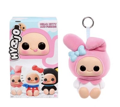MGA Hyojo Hello Kitty and Friends Serie Squishy Schlüsselanhänger Sammlerstück Charm
