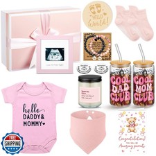 13 Pcs New Mom Gifts for Girls Baby Shower Basket Gift Pregnancy New Parents