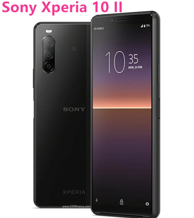 Sony Xperia 10 II Black Dual SIM XQ-AU52 4GB+128GB 12MP 6.0