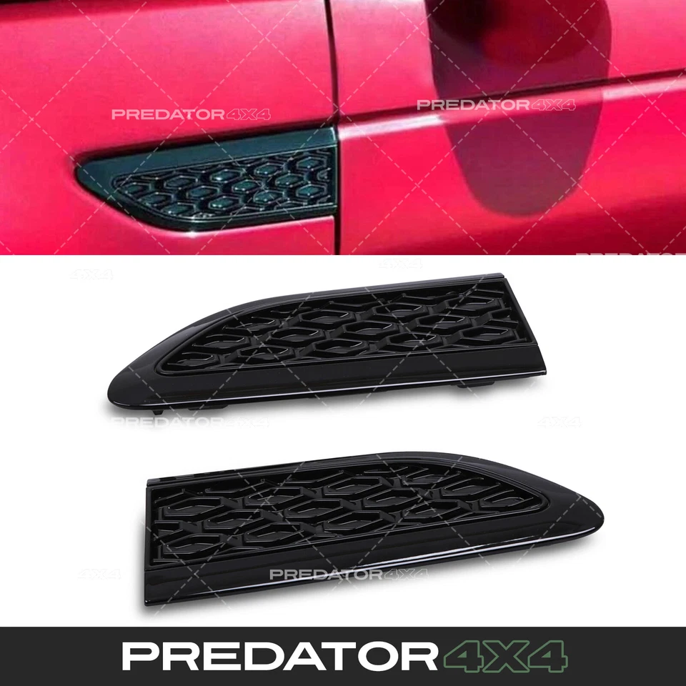 DYNAMIC STYLE SIDE WING AIR VENT GRILLE PAIR FOR LAND ROVER DISCOVERY SPORT 15-