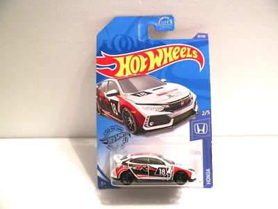 Hot Wheels- Honda Series- 2018 Honda Civic Type R | eBay