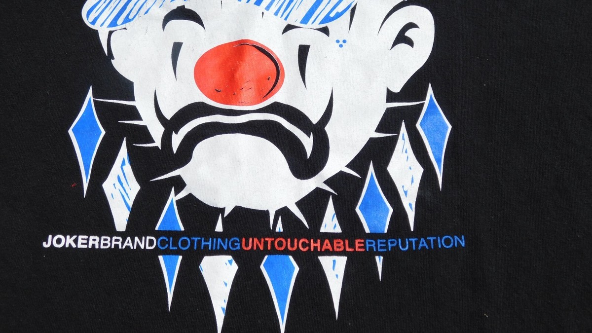 Joker Brand Clown Logo Mr Cartoon Joker Jeans Untouchable Joker Brand Clown Logo Mr Cartoon Joker Jeans Untouchable