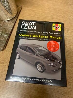 Seat Leon MK2 Cupra Haynes Werkstatt Reparaturanleitung NEU noch in Folie