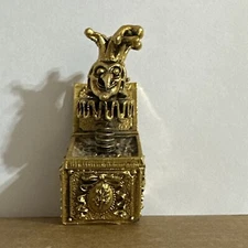 Max Factor Hypnotique Jack in The Box Jester Solid Perfume Compact W/ Perfume