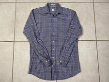 Peter Millar Men s Dress Shirt Plaid Button-Up Long Sleeve Multicolor Medium