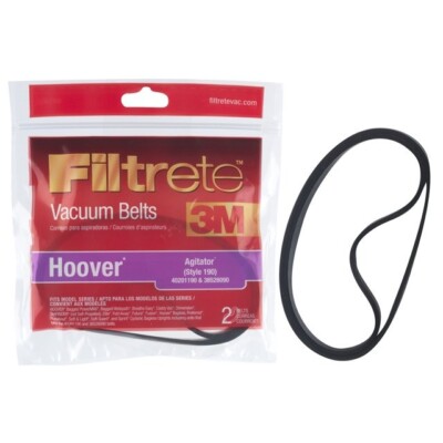 3M Filtrete Hoover Type 190 PowerMAX, Widepath, and Breathe Easy Vacuum Cleaner 