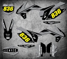 Custom Graphics Full Kit to Fit KTM SXF 250 450 - 2013 2014 MONO STYLE stickers