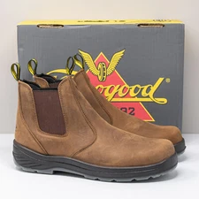 Thorogood 804-3166 Trail Crazyhorse 6″ Comp Toe Boots, Men's 14 W