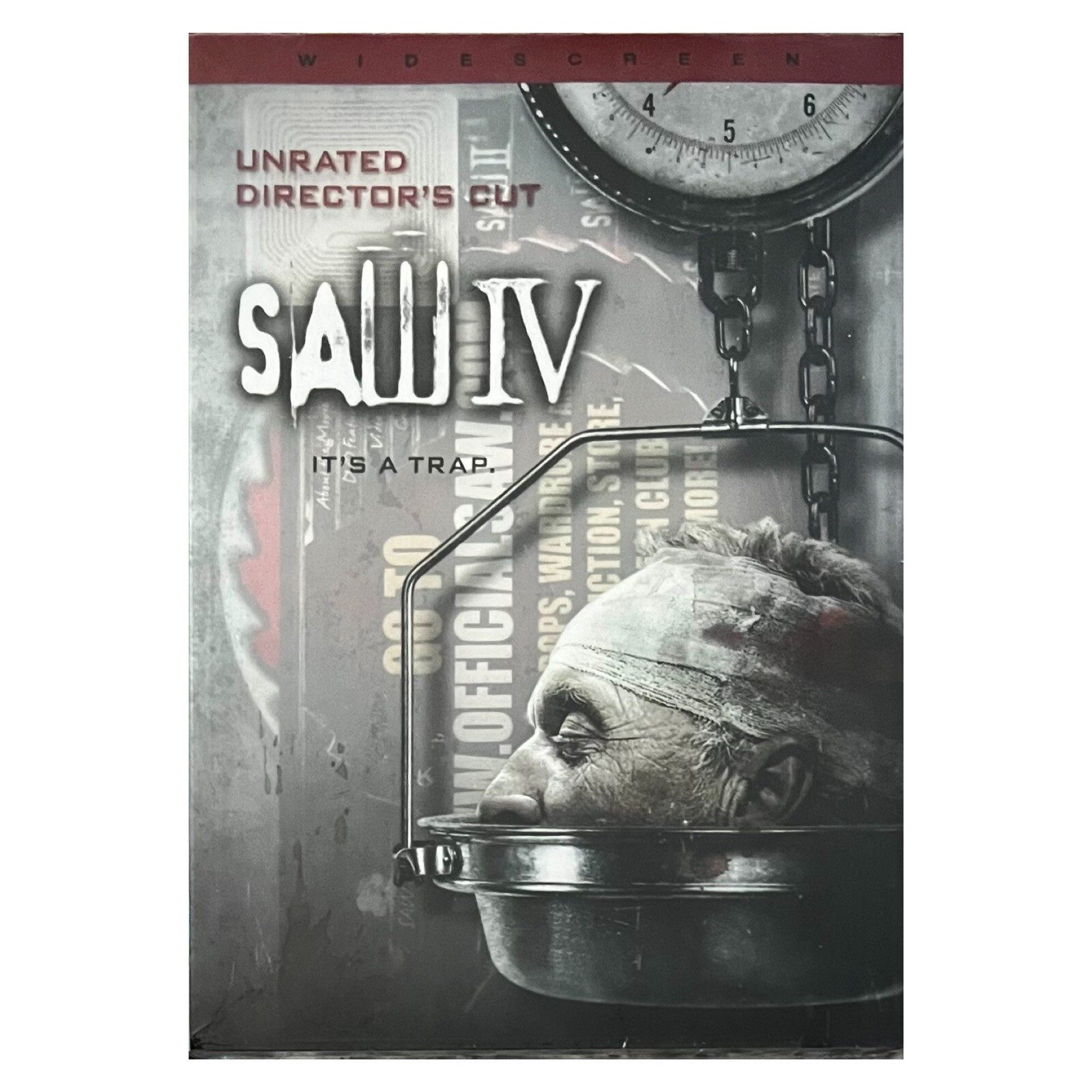 SAW IV (DVD, 2007) Unrated Director's Cut - NEW SEALED