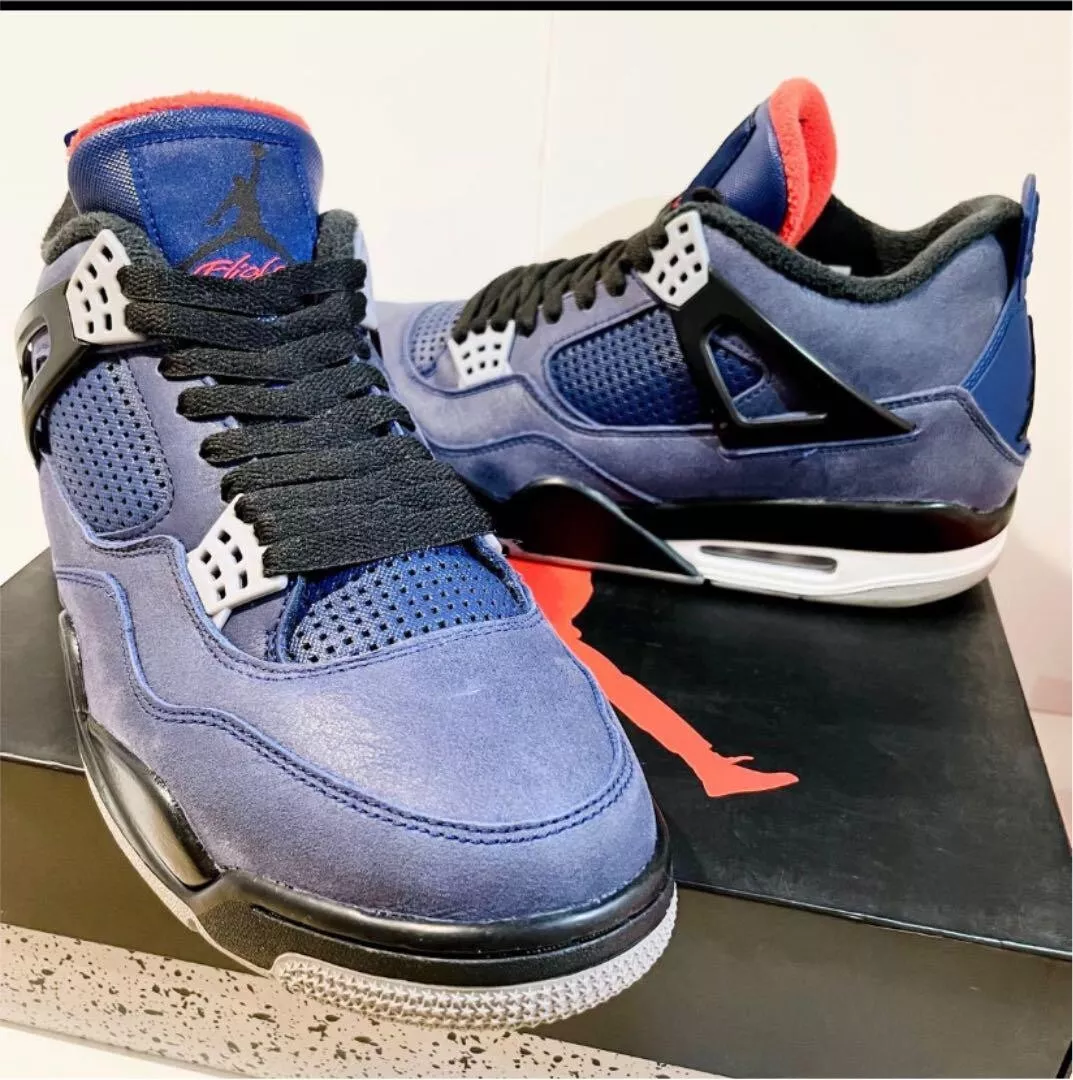 Air Jordan 4 Retro Winterized Loyal Blue CQ9597 401 Size 10.5 NEW 9