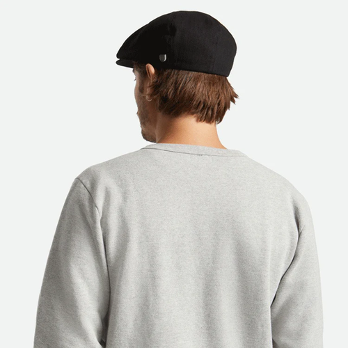 Brixton Brood Cap - Black Herringbone Twill - Afbeelding 5 van 10