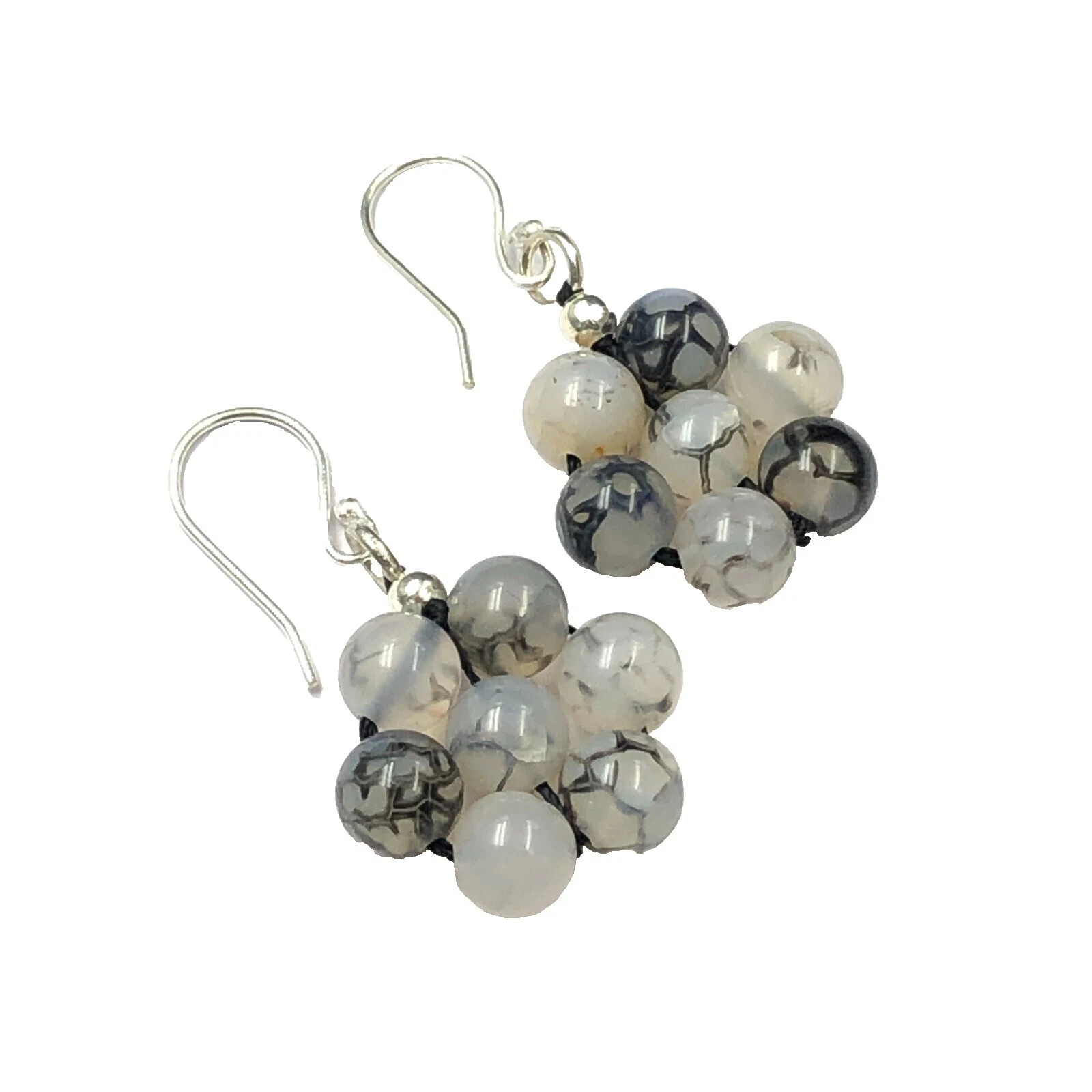Agate White Fashion Earrings