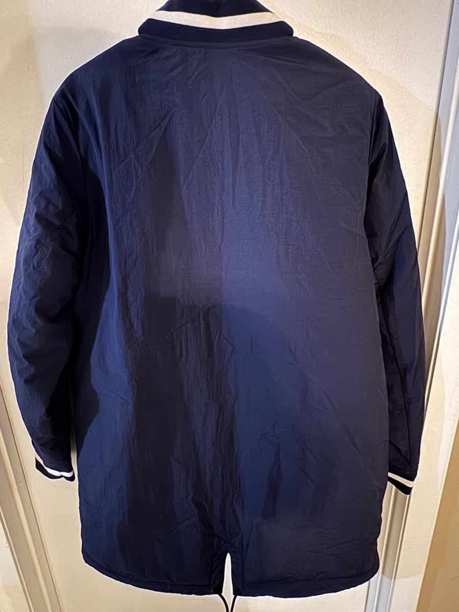 Nike Baseball Stock Dugout Jacket Parka Coat Navy Blue DC8335-419