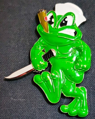 Awesome 3'' Navy USN Seals Challenge Coin Seal Team IV Frog