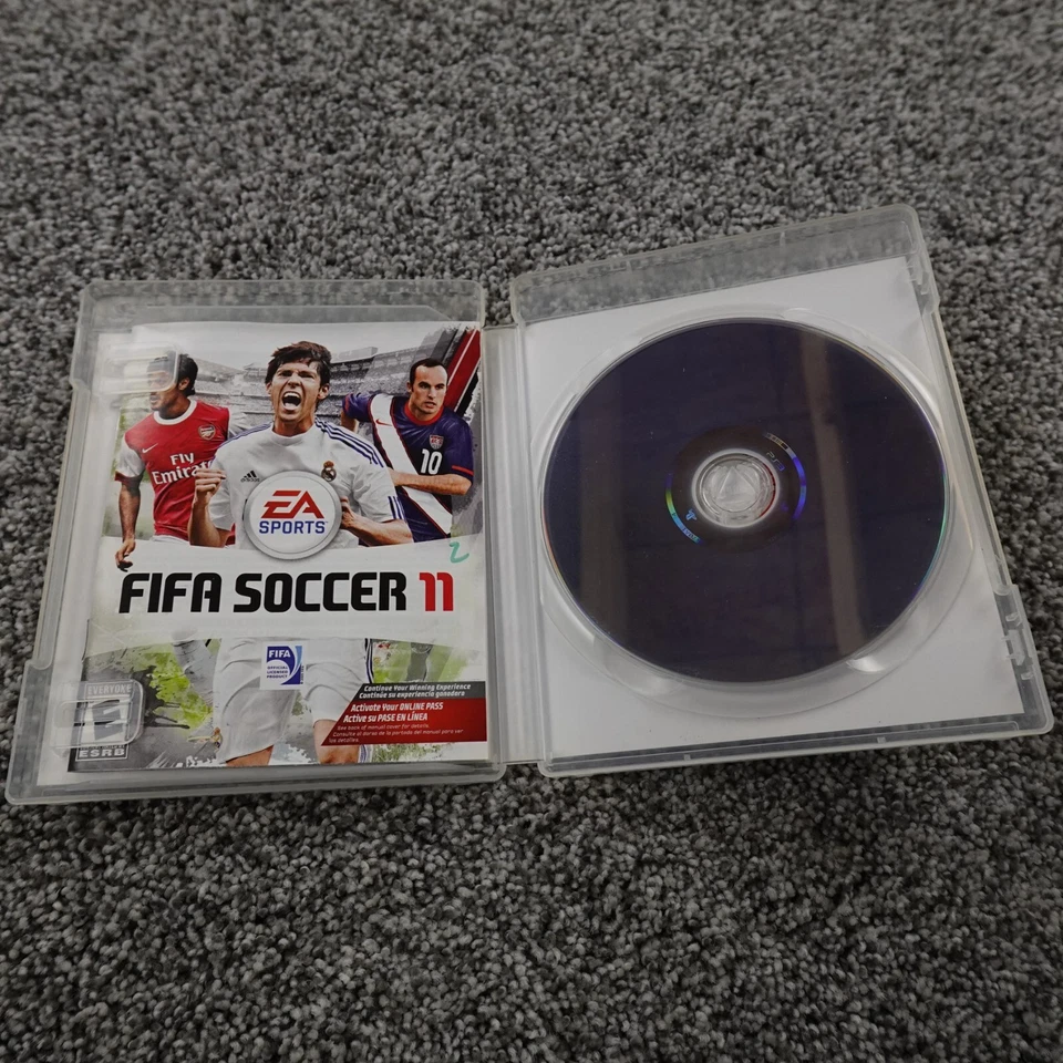Fifa Soccer 11 Sony PS3 Play Station 3 Game Disc Box Manual Football Futbol EA - Image 3 of 4
