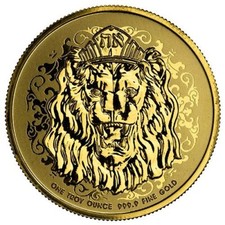 1 oz $250 Niue Truth Series Gold Coin - Roaring Lion 2024 BU 3156.81 per troy oz