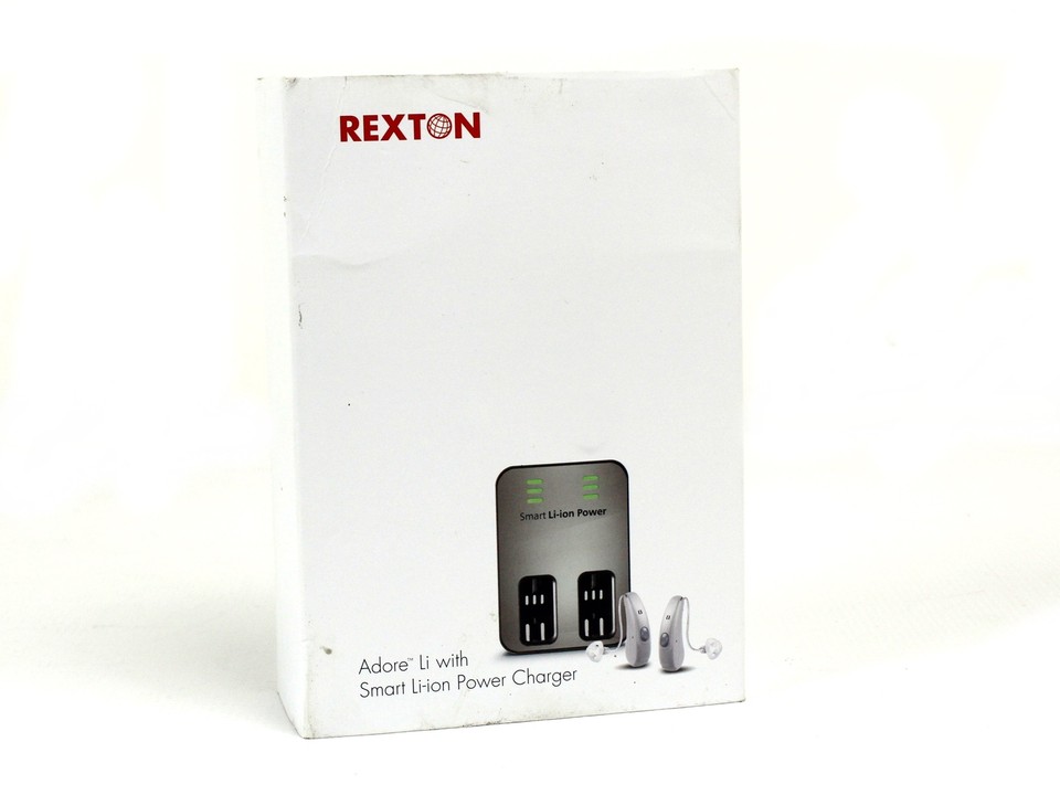 Rexton Costco Adore Li RIC Rechargeable Hearing Aids w/ Smart Liion