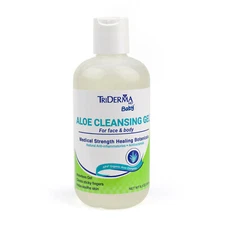 TriDerma Baby Aloe Cleansing Gel for Face and Body (8.3 oz)