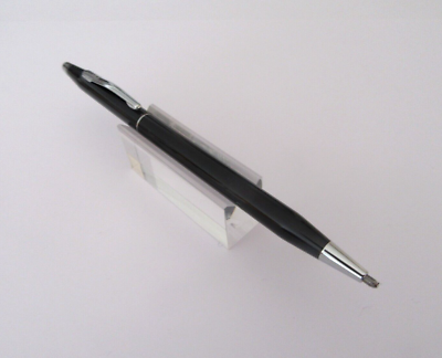 Stylo Bille CROSS Century Classic Laque Noire - Neuf De Stock, Corps Chrome, MX357