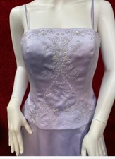 Womens Davids Bridal Lavender Dress , Prom Dress Or Any Occasion Size 4
