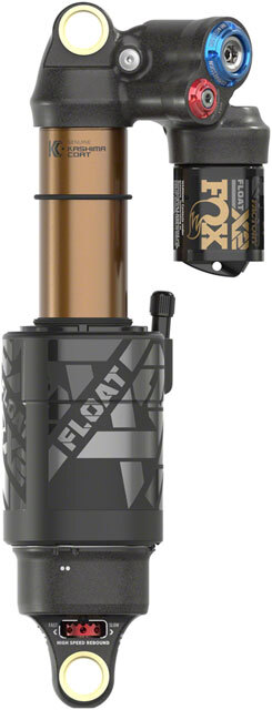 FOX FLOAT X2 Factory Rear Shock - Standard, 10.5 x 3.5