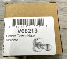 ICO Bath V68213 Ember Single Robe Hook, Chrome