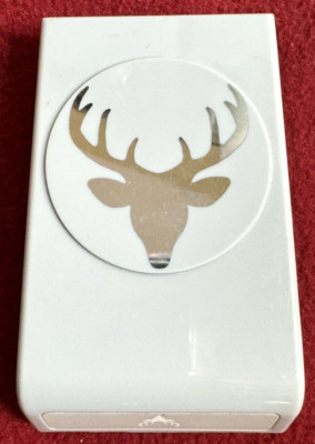 EK Success Like Stampin' Up Paper Punch Deer Antlers Buck Mount Cards Scrapbook