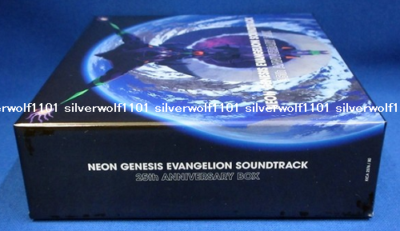New NEON GENESIS EVANGELION SOUNDTRACK 25th ANNIVERSARY BOX New NEON GENESIS EVANGELION SOUNDTRACK 25th ANNIVERSARY BOX