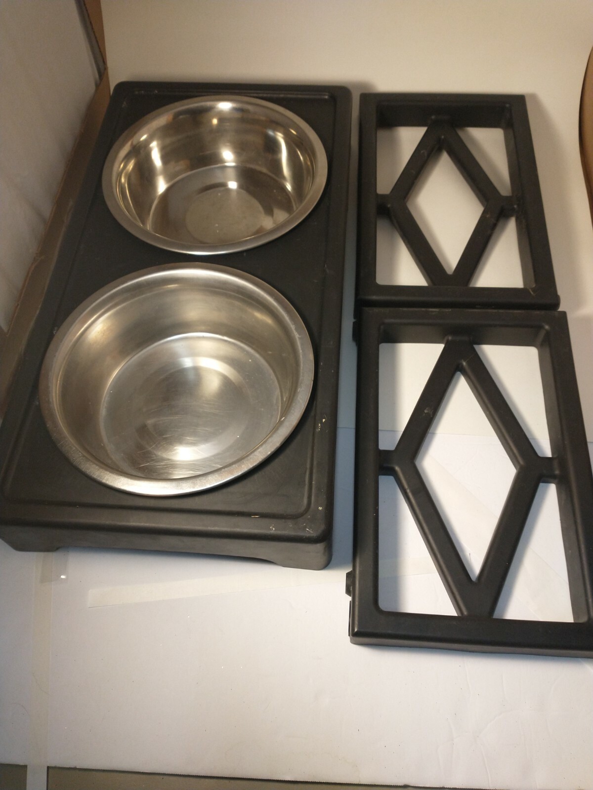 pet zone adjustable dog feeder