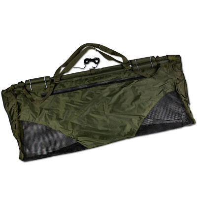 Karpfen Wiegeschlingemit Auftriebshilfe Wiegesack 117x62cm carp weight sling