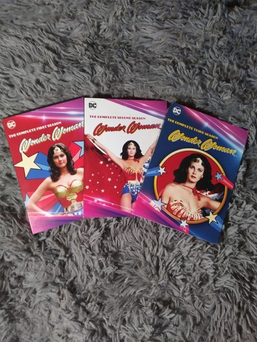Wonder Woman DVDs komplett Staffel 1, 2 und 3 Lynda Carter