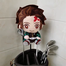 Custom Made Golf Driver Headcover 460cc Club Wood Head Cover Demon Slayer