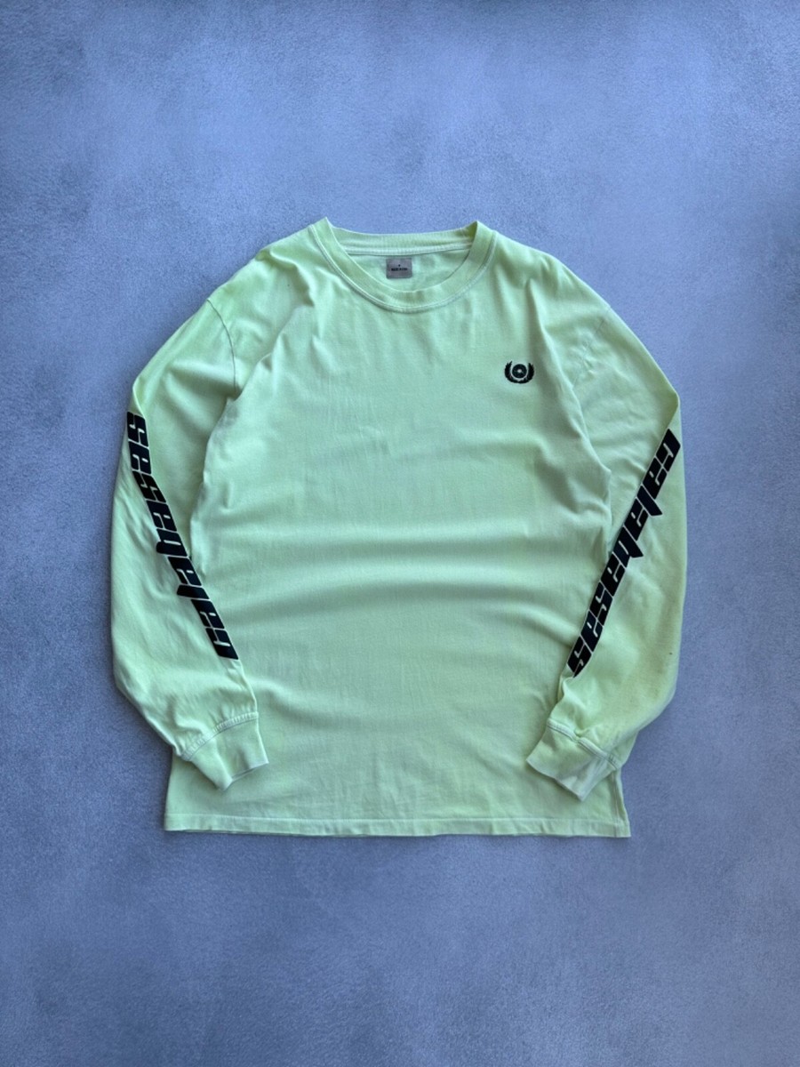 adidas yeezy calabasas long sleeves tee frozen yellow