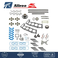 For Dodge Dakota Durango 2004-2007 4.7L Timing Chain Kit Head Gasket bolts Set