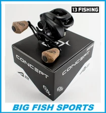13 FISHING Concept A2 Gen II Baitcast Reel RIGHT HAND 8.3:1 #A2-8.3-RH
