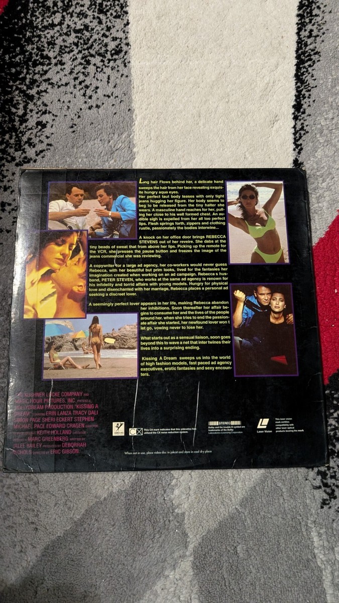 Kissing a Dream Laserdisc Indonesian Only Erin Lanza Tracy Dali | eBay