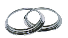 47-53 Chevygmc Truck Dash Instrument Bezel Gauge Chrome Trim Ring
