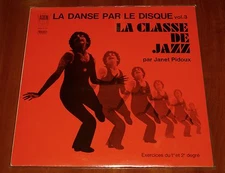 JANET PIDOUX LA CLASSE DE JAZZ LP VINYL 70s FUNK PSYCH HAMMOND ARN PRESS FRANCE