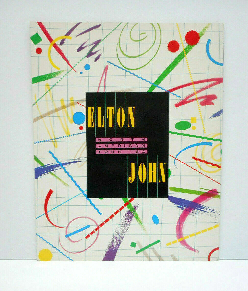 ELTON JOHN - NORTH AMERICAN TOUR PROGRAM 1982 | eBay ELTON JOHN - NORTH AMERICAN TOUR PROGRAM 1982 | eBay